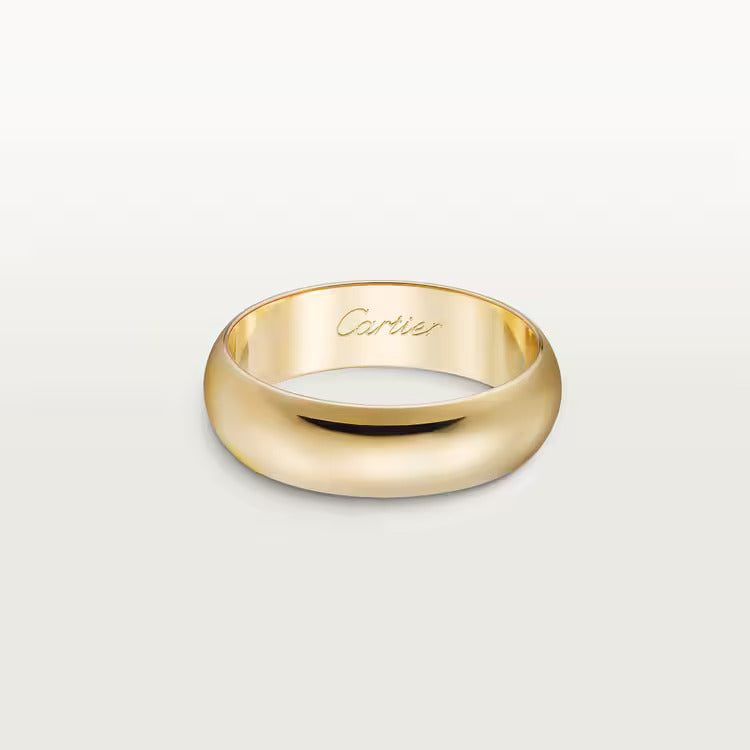 Cartier 1895 wedding band, 5 mm width