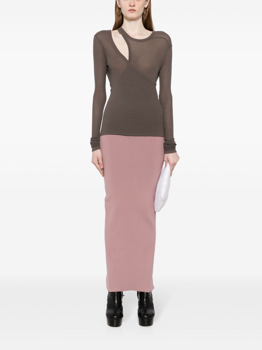 Rick Owens Tank Column maxi skirt - Image 2