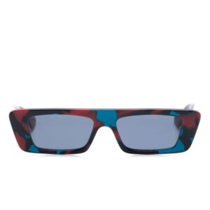 Gucci Eyewear tortoiseshell rectangle-frame sunglasses