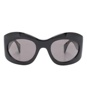 Gucci Eyewear tinted-lenses oval-frame sunglasses