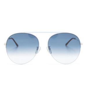 Gucci Eyewear gradient pilot-frame sunglasses