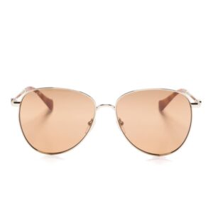 Gucci Eyewear pilot-frame metal sunglasses