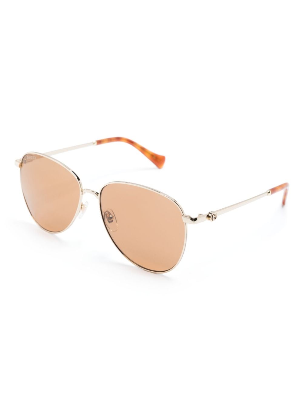 Gucci Eyewear pilot-frame metal sunglasses - Image 2