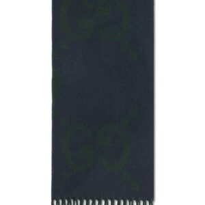 Gucci  GG-jacquard cashmere scarf