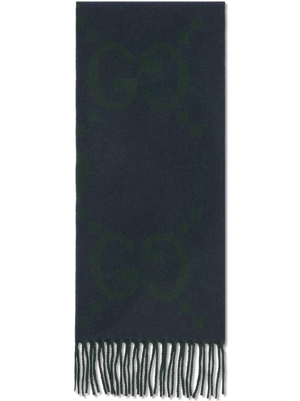 Gucci GG-jacquard cashmere scarf