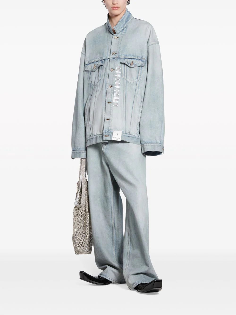 Balenciaga oversized denim jacket - Image 2