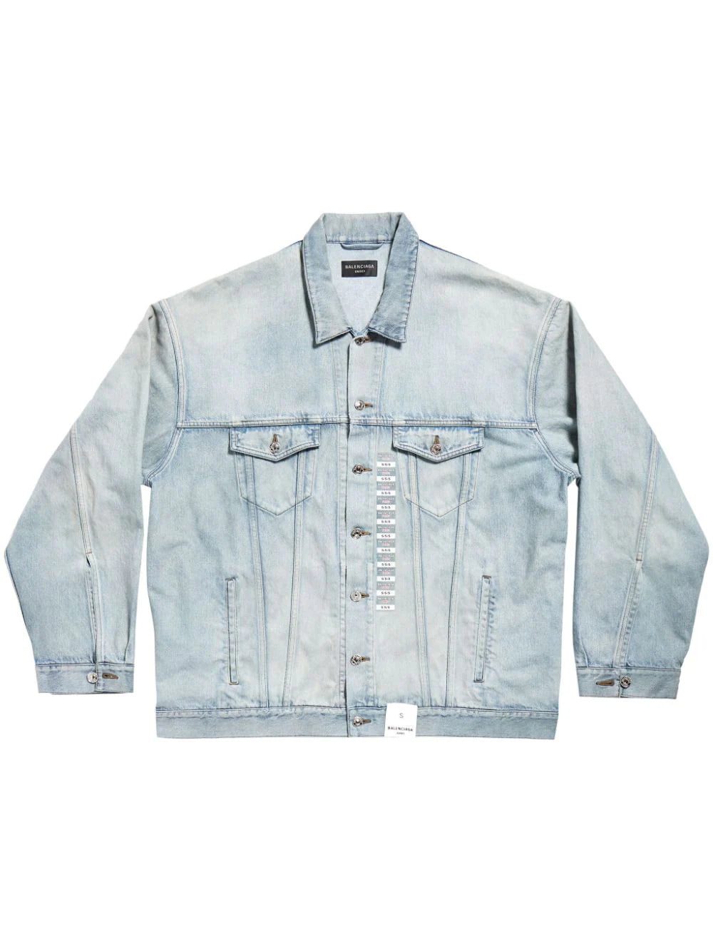 Balenciaga oversized denim jacket
