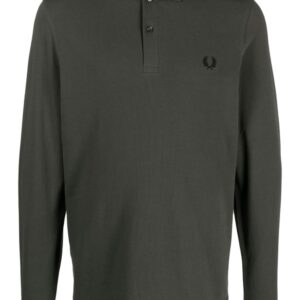 Fred Perry logo-embroidered cotton polo shirt