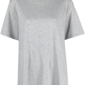 Stella McCartney rhinestone logo-appliqué T-shirt