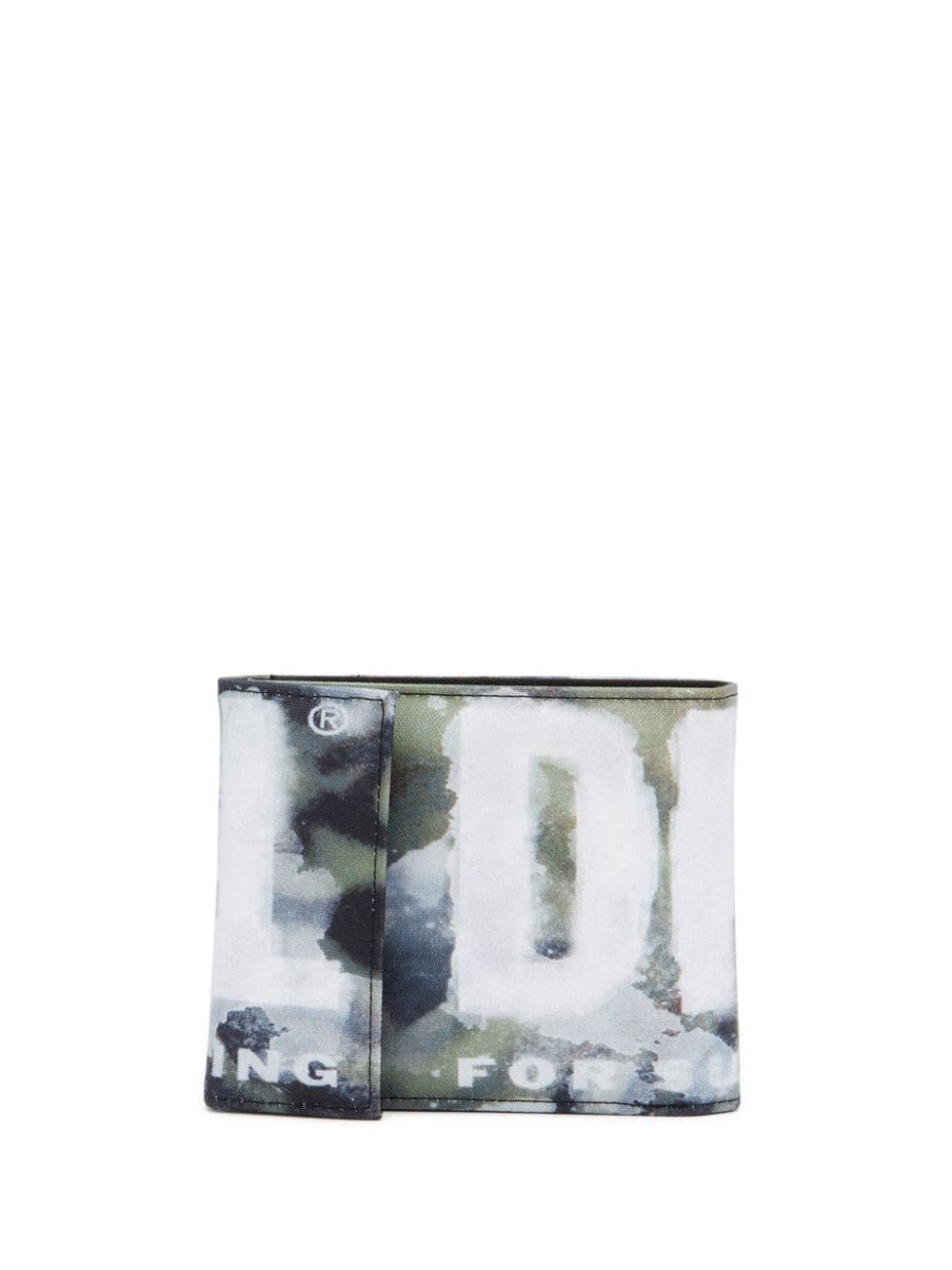 Diesel Rave Bi-Fold logo-print wallet