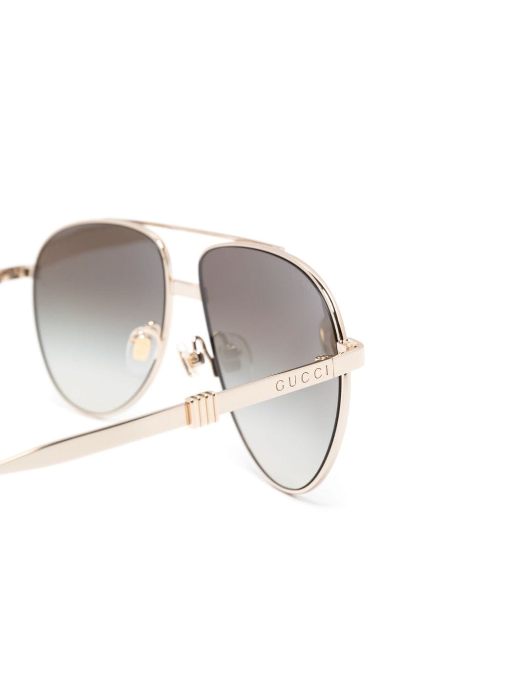 Gucci Eyewear gradient pilot-frame sunglasses - Image 3
