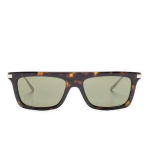 Gucci Eyewear tortoiseshell rectangle-frame sunglasses