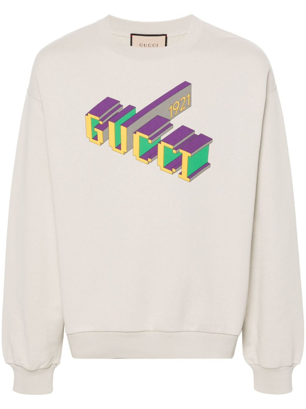 Gucci logo-print cotton sweatshirt