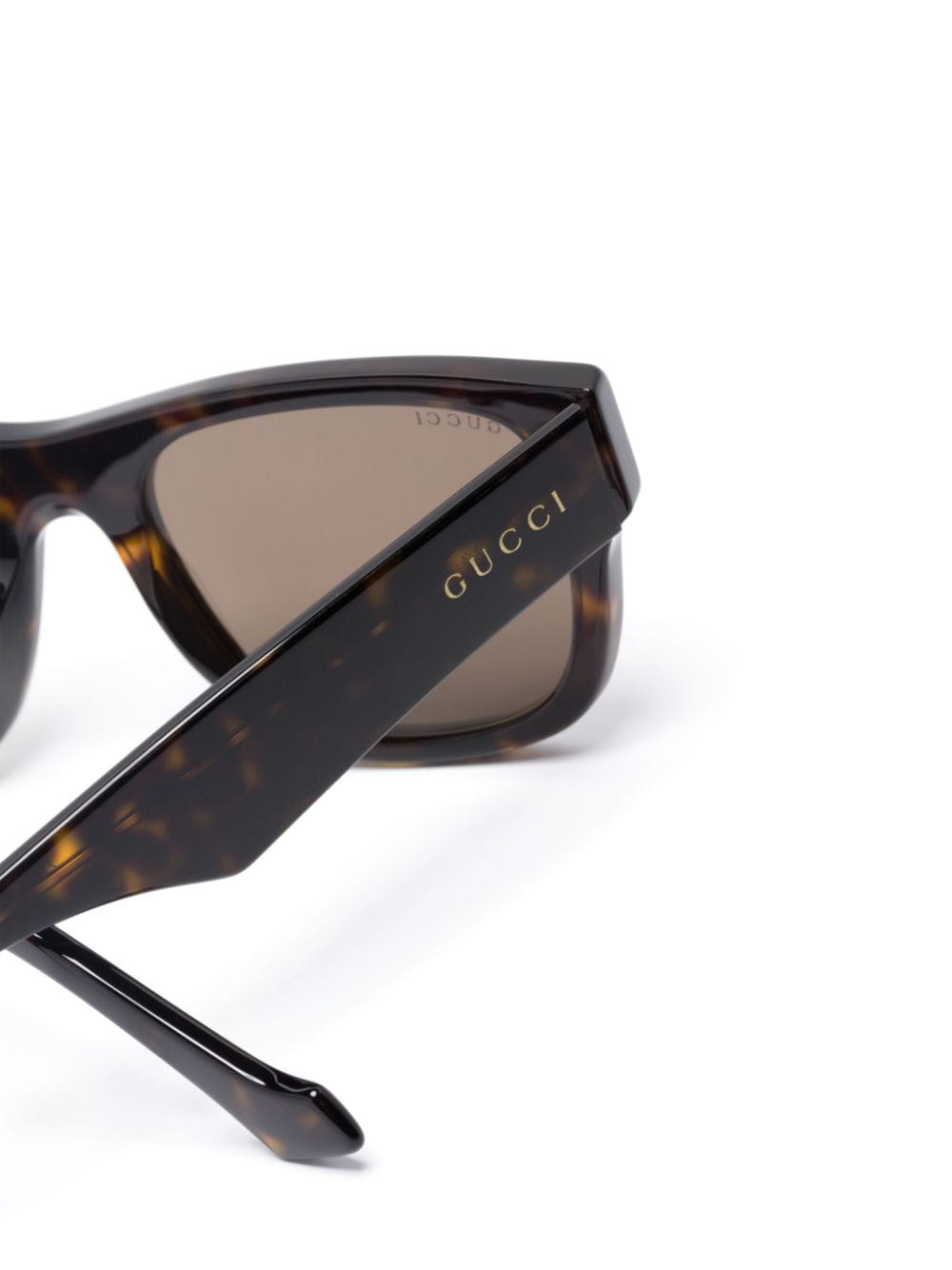 Gucci Eyewear tortoiseshell-effect square-frame sunglasses - Image 3