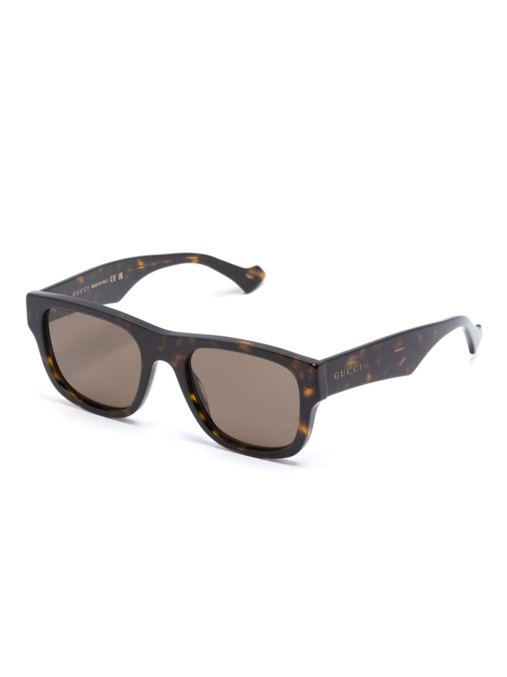 Gucci Eyewear tortoiseshell-effect square-frame sunglasses - Image 2