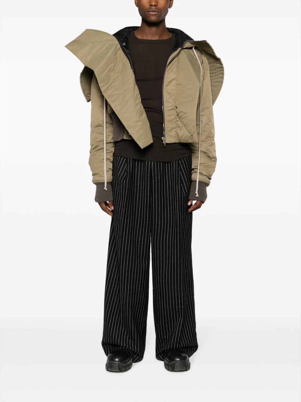 Rick Owens Luxor Alice drawstring padded jacket - Image 2