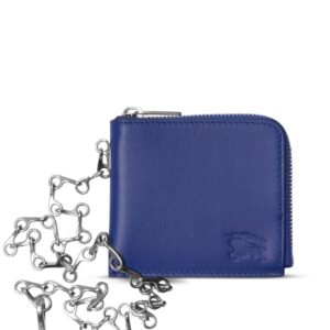 Burberry EKD chain-detail leather wallet