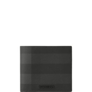 Burberry checked bi-fold wallet