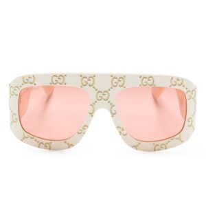 Gucci Eyewear GG monogram pilot-frame sunglasses