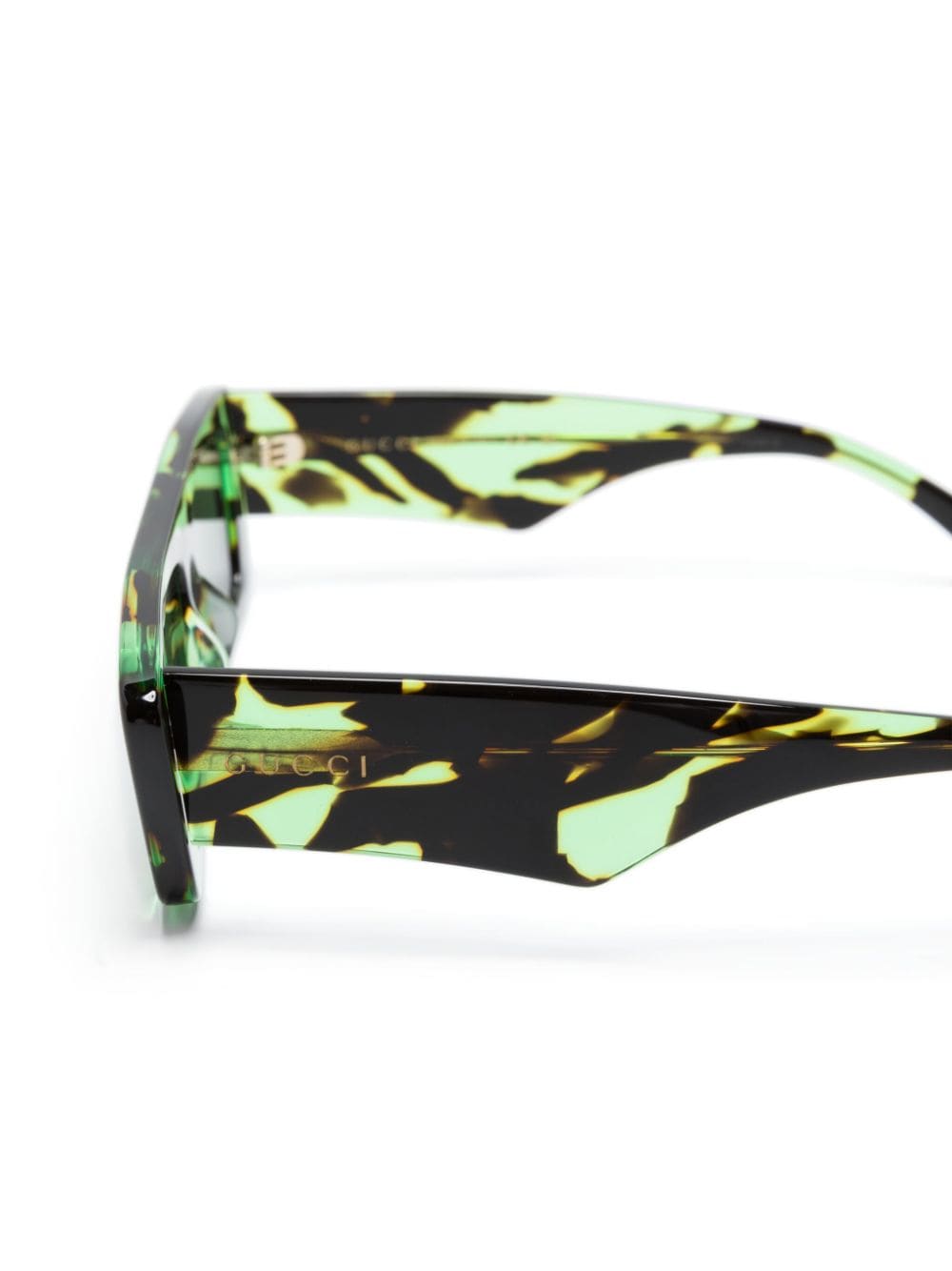 Gucci Eyewear tortoiseshell rectangle-frame sunglasses - Image 3