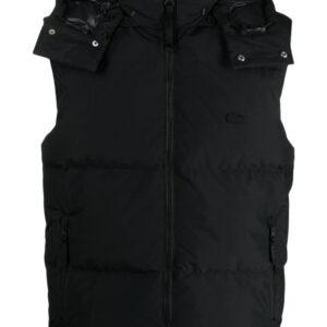 Lacoste logo-embroidered padded gilet