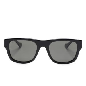 Gucci Eyewear logo-lettering square-frame sunglasses