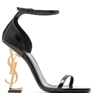 Saint Laurent  Opyum 110mm patent-leather sandals