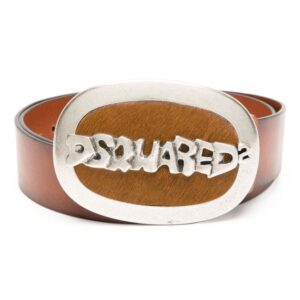 Louis Vuitton logo-lettering leather belt