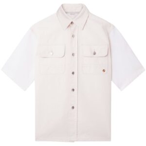 Stella McCartney Utility short-sleeved denim shirt