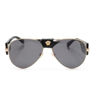 Versace Eyewear Medusa-Head pilot-frame sunglasses
