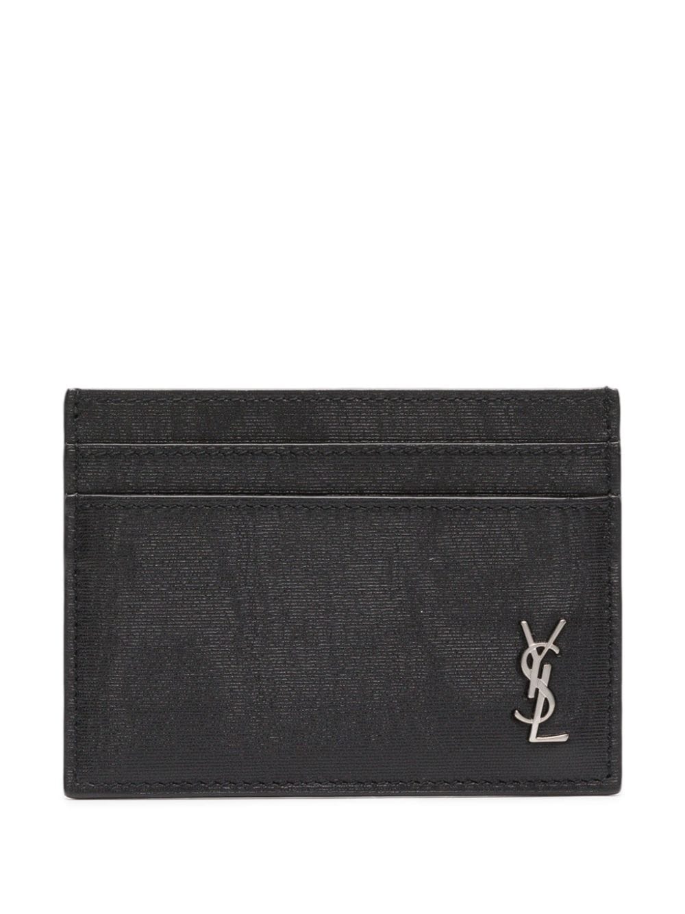 Saint Laurent Cassandre marbled cardholder