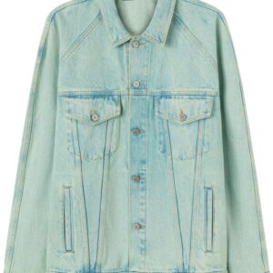 Palm Angels  overdyed denim jacket