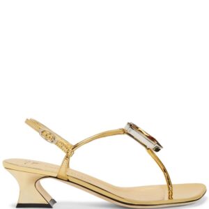 Giuseppe Zanotti Anthonia 45mm rhinestone-embellished thong sandals