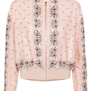 Palm Angels  paisley-print bomber jacket