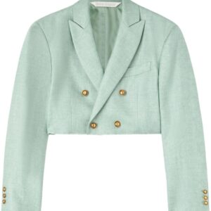 Palm Angels  linen cropped blazer