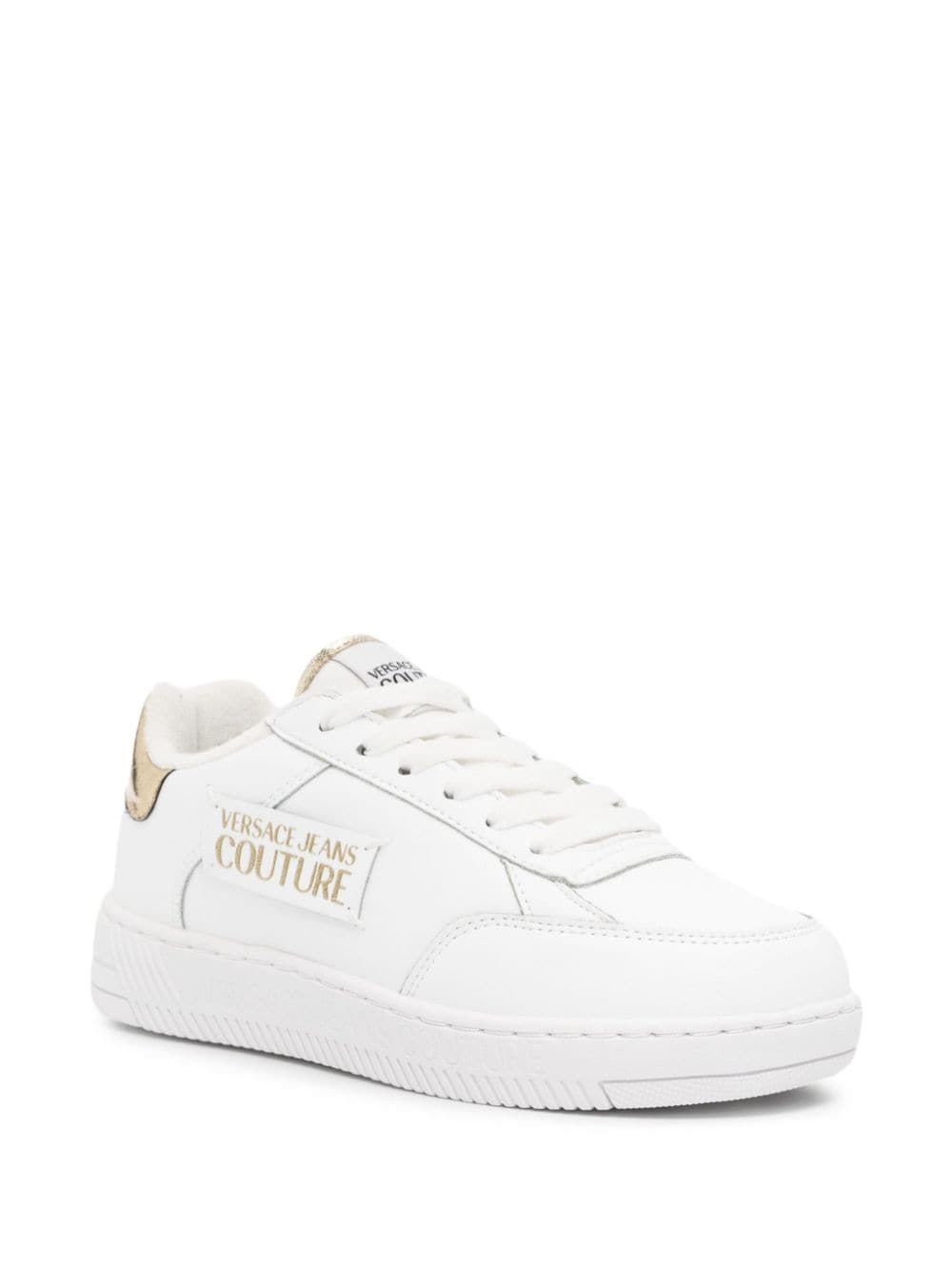 Versace Jeans Couture Meyssa logo-patch sneakers - Image 2