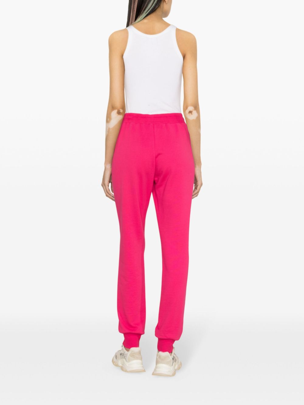 Versace Jeans Couture logo-embroidered cotton track pants - Image 4