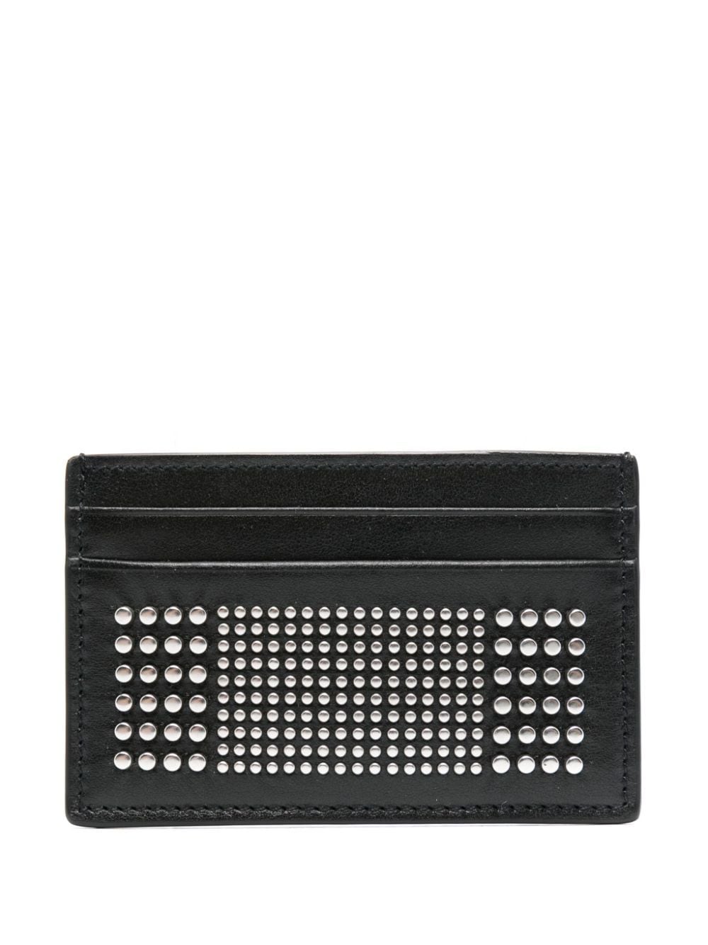 Alexander McQueen studded leather card holder