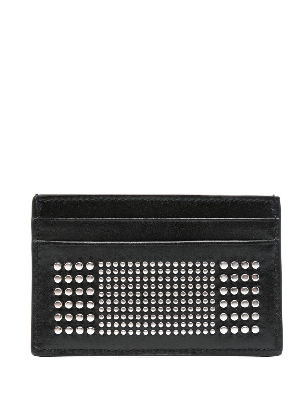 Alexander McQueen studded leather card holder - Image 2