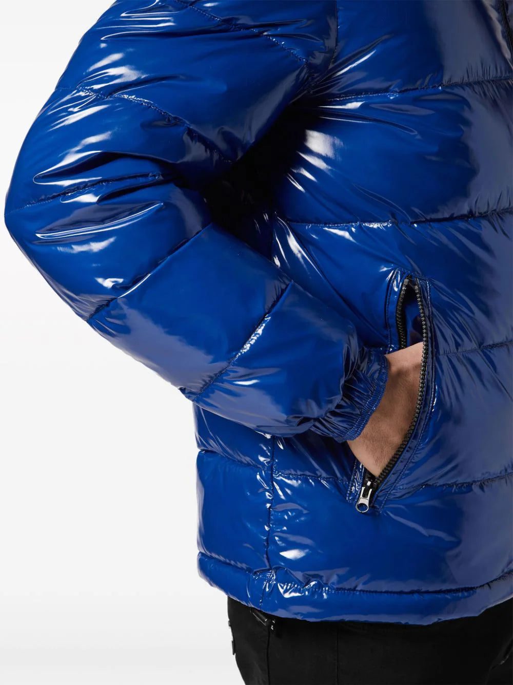 Philipp Plein Hexagon logo-plaque padded jacket - Image 4