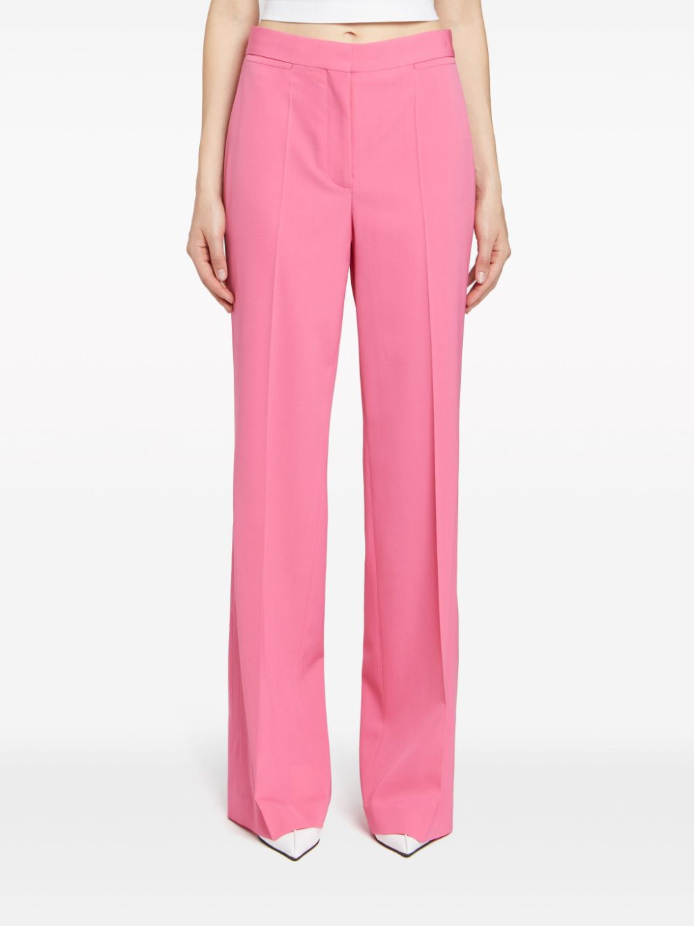 Stella McCartney straight-leg tailored wool trousers - Image 2