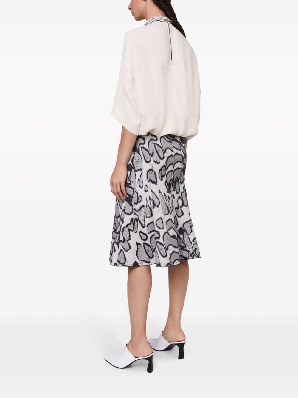 Stella McCartney Falabella crystal-embellished blouse - Image 3