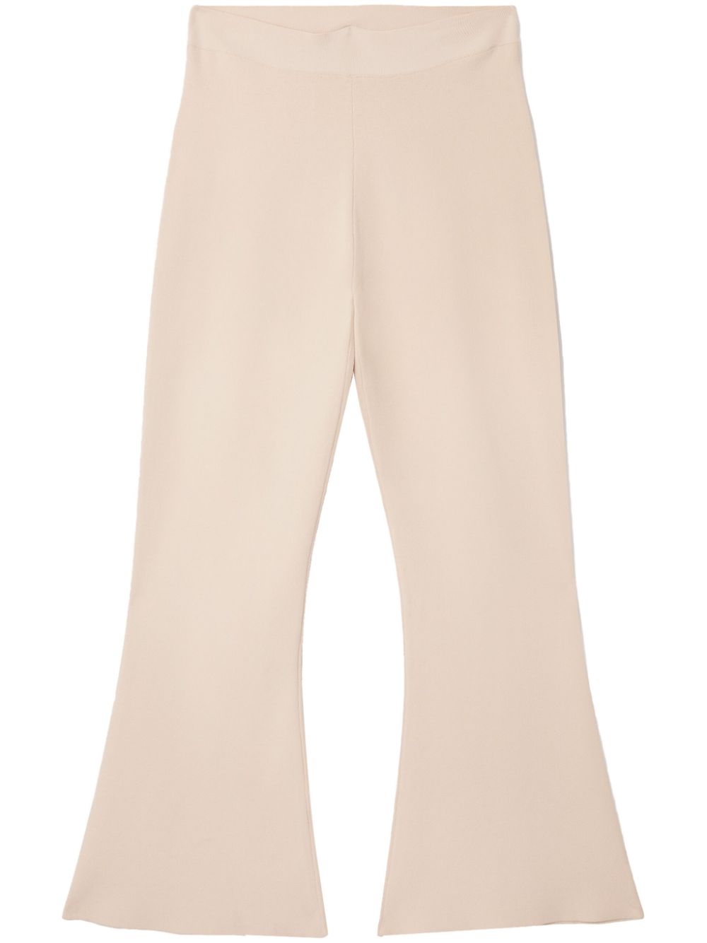 Stella McCartney fine-knit flared trousers