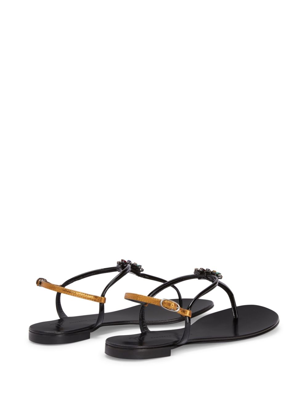 Giuseppe Zanotti Noussa floral-appliqué sandals - Image 3