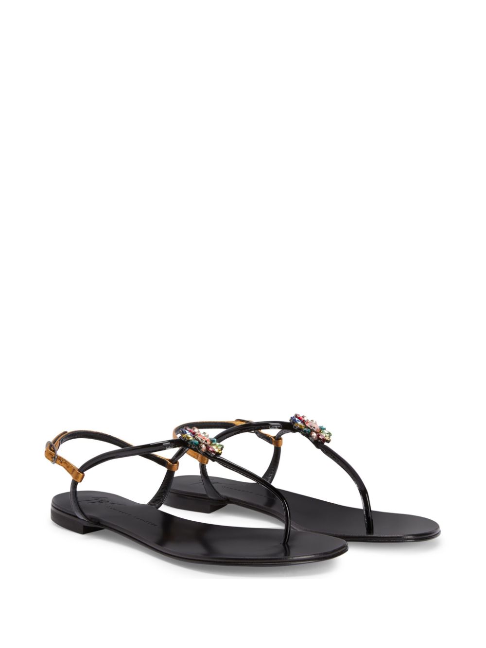Giuseppe Zanotti Noussa floral-appliqué sandals - Image 2