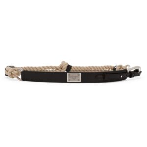 Louis Vuitton logo-plaque leather belt