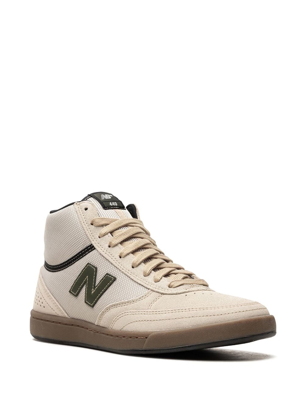 New Balance Numeric 440 High "White/Green" sneakers - Image 2