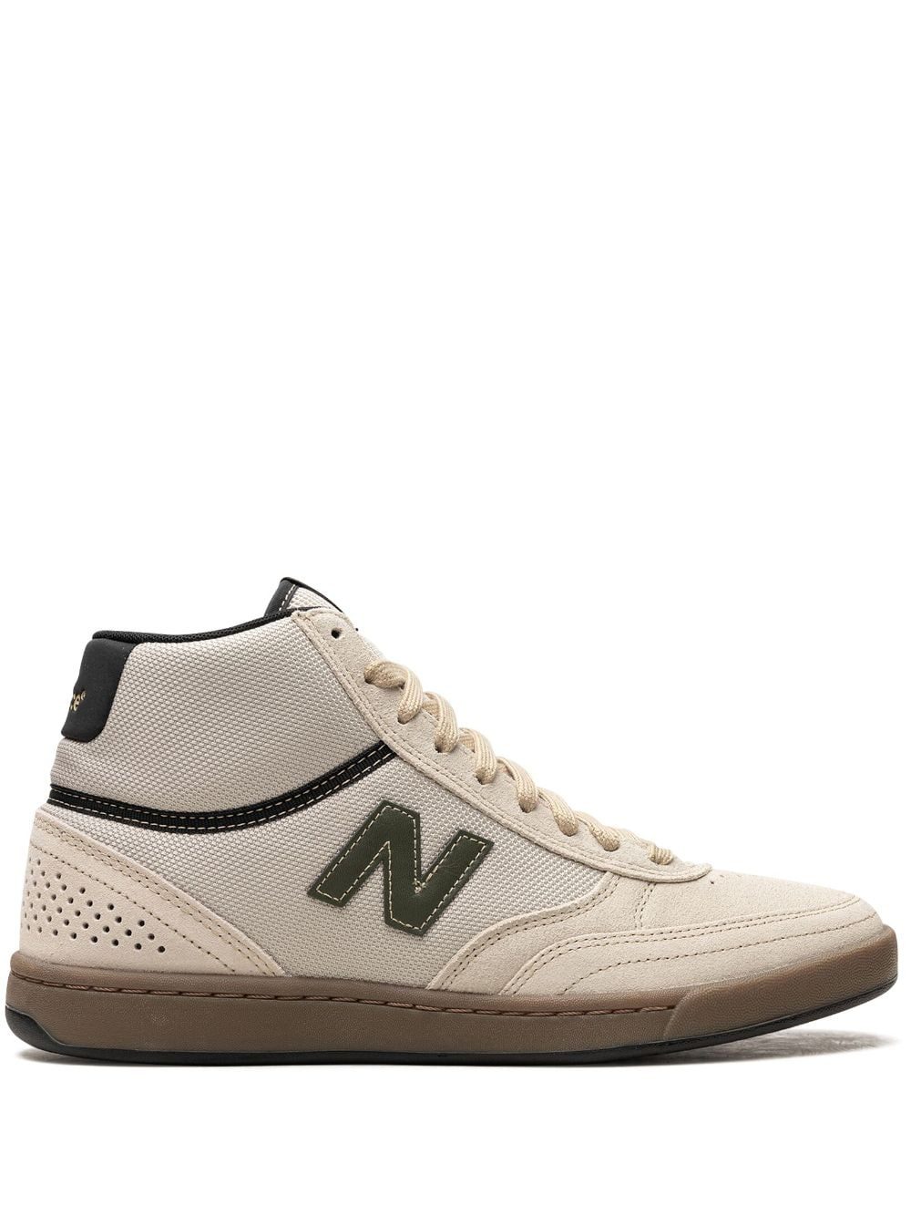 New Balance Numeric 440 High "White/Green" sneakers