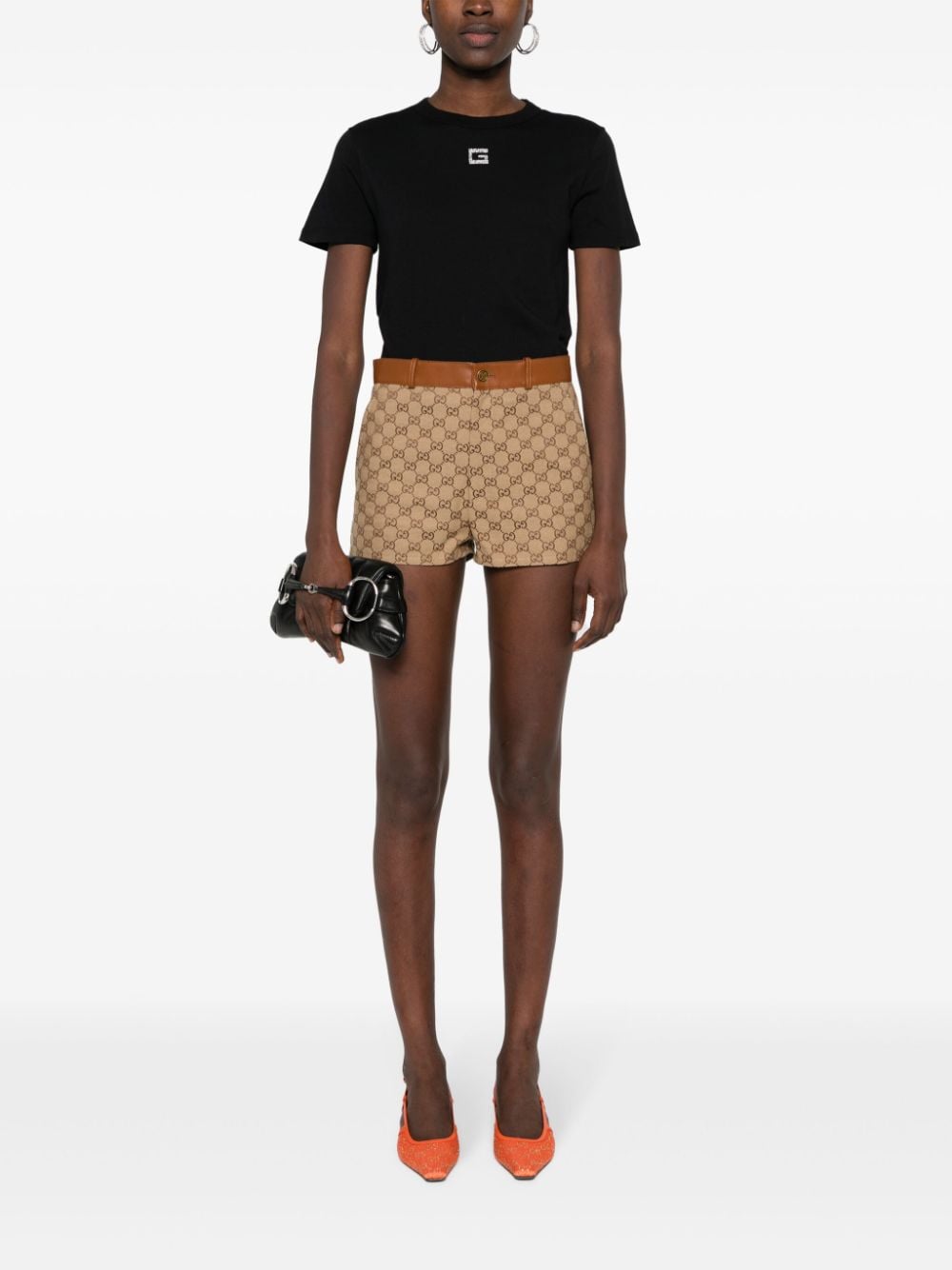 Gucci crystal-embellished cotton T-shirt - Image 2