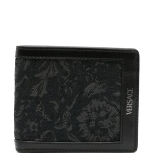 Versace Barocco jacquard wallet
